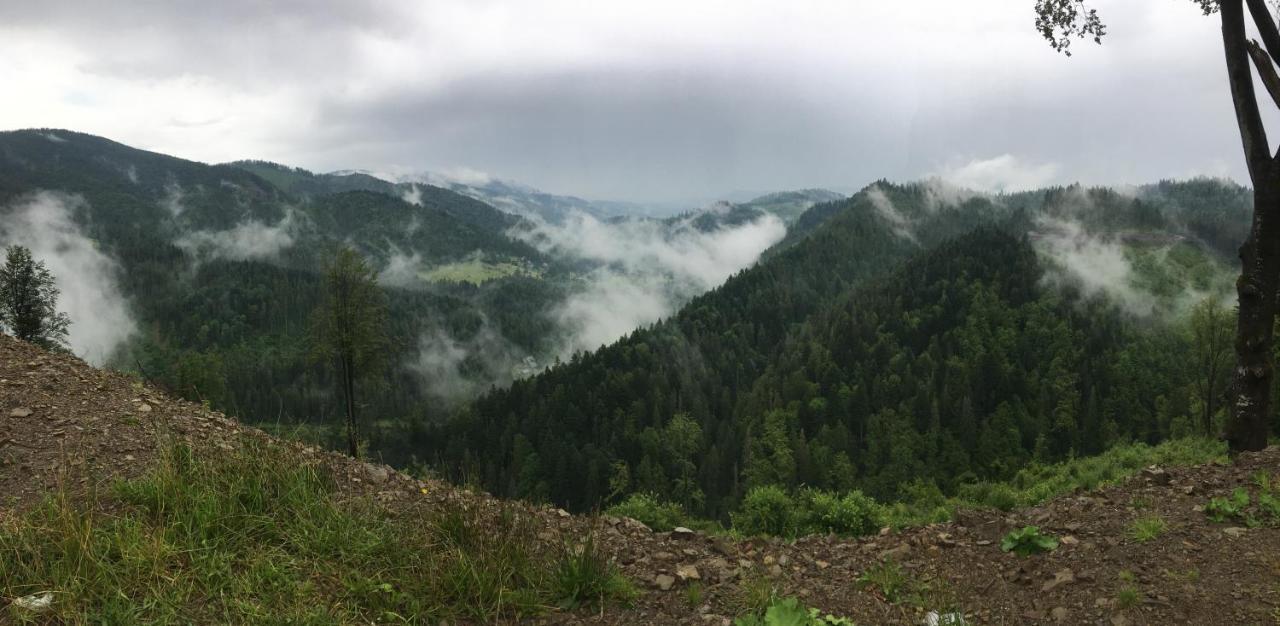 Ніч Над Карпатами Hotel สลาฟสเก ภายนอก รูปภาพ
